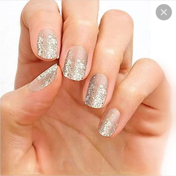 *Retired* Color Street: Dripping in Diamonds | Silver Glitter Overlay Party - Picture 11 of 13